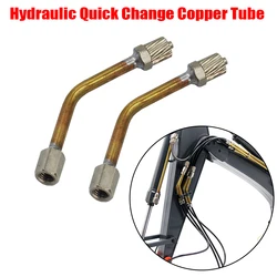 Hydraulic Quick Change 3mm/4mm Copper Tube For 1/14 RC Hydraulic Excavator Parts