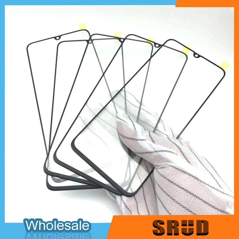 10pcs Front Outer Glass For Xiaomi Redmi Note 10 5G Touch Screen Panel Replacement