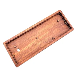 Walnut rosewood aluminum 60% keyboard wooden shell keyboard case customized version suitable for full GH60 mechanical keyboard