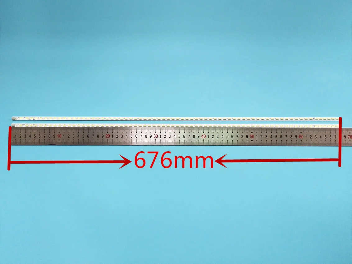 

2PCs x bakclight edge led for LG sharp 60 polegada 7030pkg 68ea lcd-60lx540a lcd-60lx640a lcd-60lx750a lcd-60lx545a lcd-60lx550