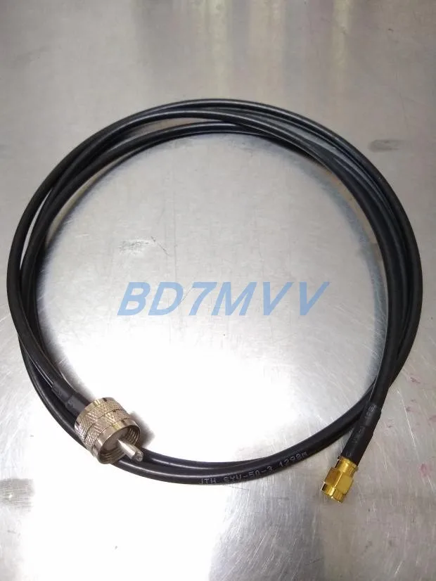 

Both the 50-3 feeder table and the Yagi connection M male SMA male and female