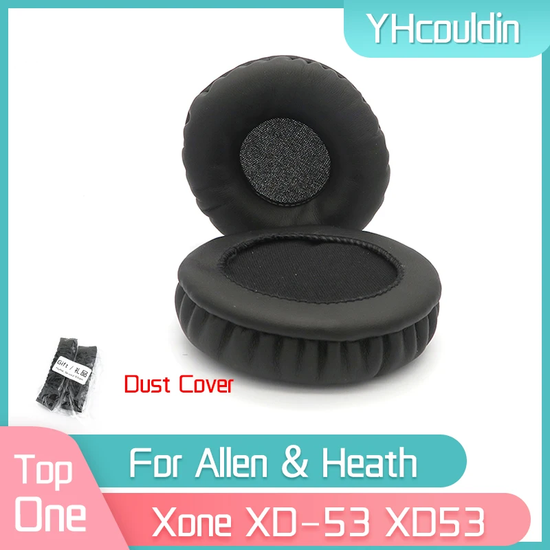 YHcouldin Earpads For Allen & Heath Xone XD-53 XD53 Headphone Replacement Earpads Velvet Ear Pad