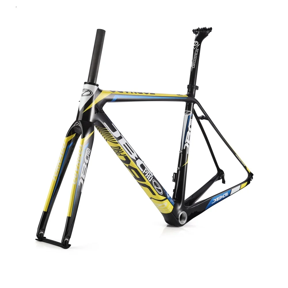 JBC Tornado Carbon Super Light Road Frame Set with Fork, 47 cm, 50 cm, 53cm