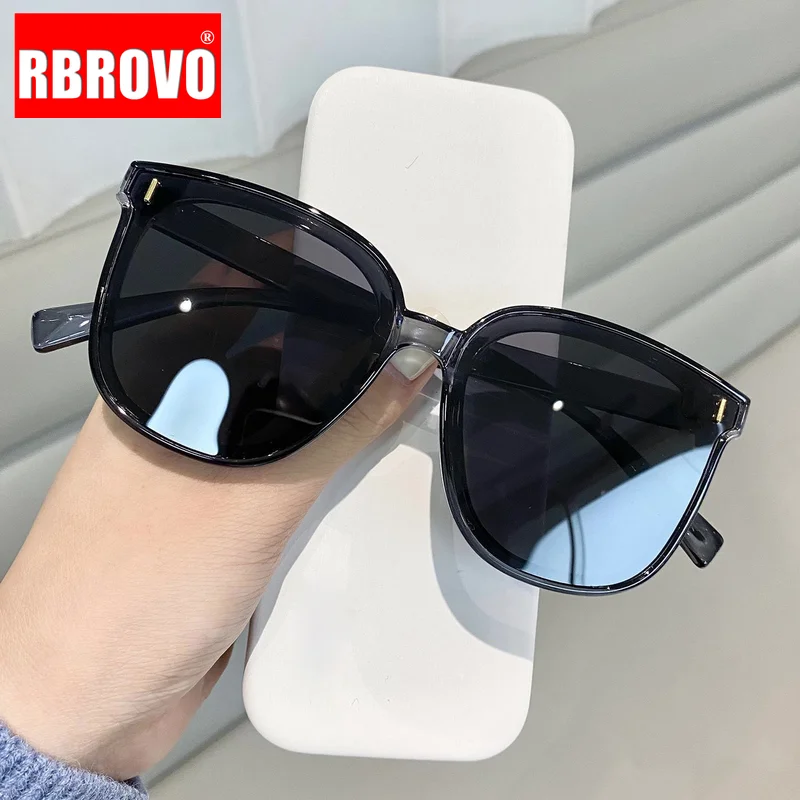 RBROVO Square Sunglasses Women Retro Brand Designer Sunglasses Women Oversized Sunglasses Women 2023 High Quality Gafas De Mujer