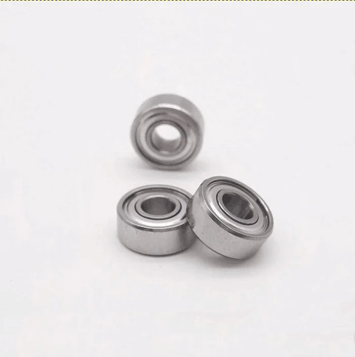 10/50pcs ABEC-5 S624ZZ 4x13x5mm Stainless steel bearing Double metal shielded cover Deep Groove Ball bearing 4*13*5mm