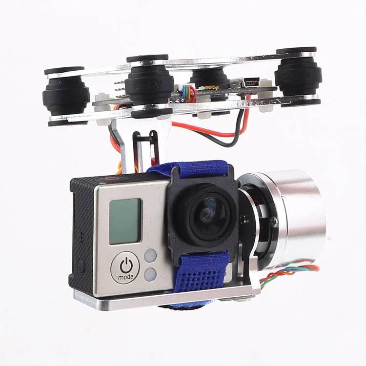 2 Axis Brushless Gimbal  Brushless Gimbal Camera Mount Motor Controller for DJI Phantom F450 F550 Gopro3 FPV Aerial Photography