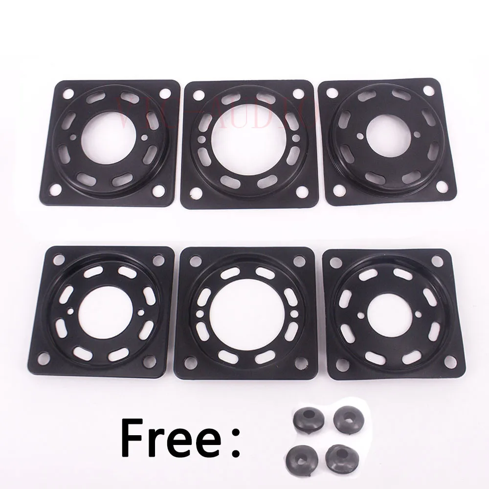 20PCS 4Pin 7Pin 8Pin 9Pin Tube Socket Mounting Plate Iron Shock Proof For KT88 6SN7 2A3 300B 6Z4 12AU7 12AX7 Audio Vintage AMP