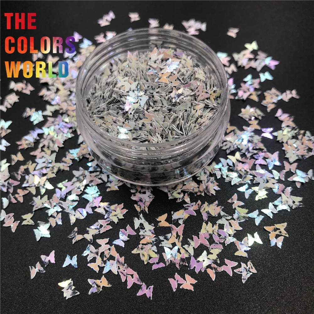 

TCT-418 Butterfly 3MM Shape Nail Glitter Nail Art Decoration Body Art Tumbler Crafts DIY Handwork Accessories Festival Supplier