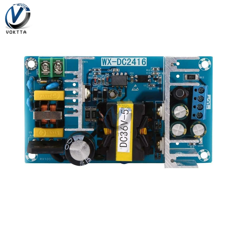 AC to DC 36V 5A 180W Switching Power Supply Board High Power Regulated Transformer Industrial Power Supply Module  AC100-240V