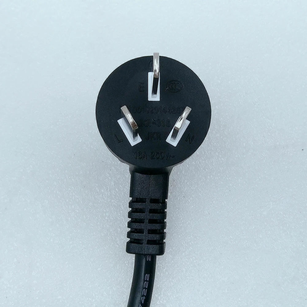 Cable de alimentación BTC BCH para minero, Cable de fuente de alimentación de 1,48 m, 16A, 250V, 3x2,0 mm2, para ASIC Innosilicon T2T, M20S, M21S, conexión PSU