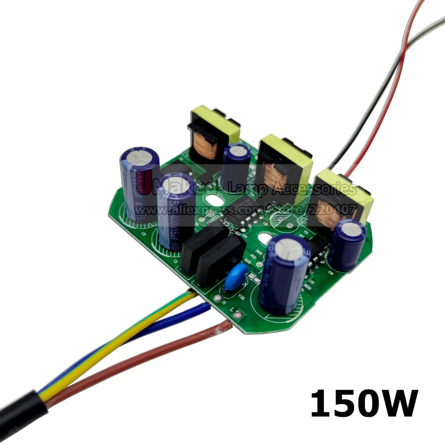 1 قطعة 100 واط 150 واط LED سائق تيار مستمر مصباح التيار الكهربائي 280mA 200 واط عزل الإضاءة محول لمبات خليج ضوء الخ