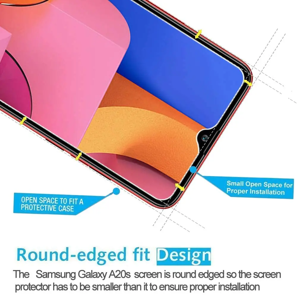 For Samsung Galaxy A20s SM-A207F Tempered Glass Screen Protector Guard For Samsung Galaxy A20S A207 Glass Film 9H image 3