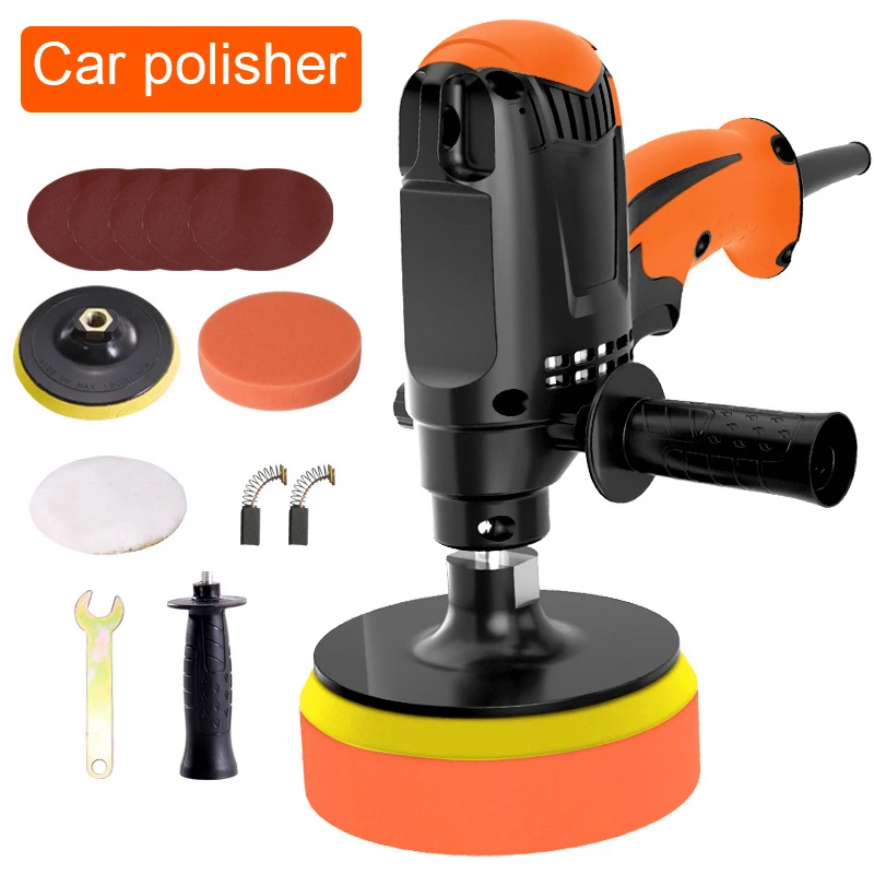 

50Hz 220V/110V 980W Car Polishing Machine Six Gears Adjustable Speed Car Electric Polisher Car Grinder Car Machine Polisher Tool