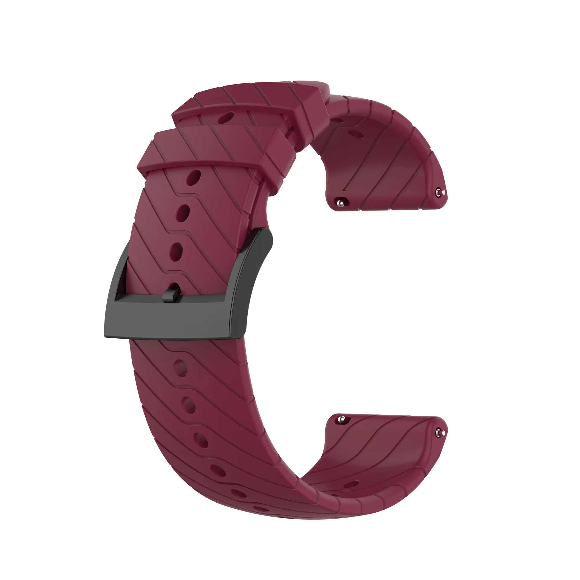 24mm Original Silicone watchband Strap for suunto 9/suunto 9 baro/suunto D5 smart Wristbands For Suunto 7/Spartan Sport Wrist HR