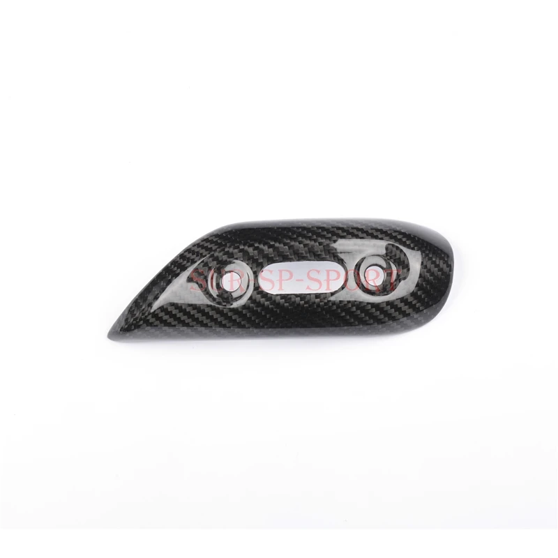 Exhaust Pipe Heat Shield Cover Guard Fairing For Ducati Monster 696 795 796 1100 Full Carbon Fiber 100%