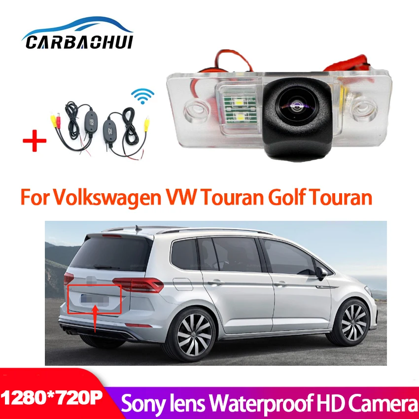 

Car Rear View Back Up Reverse Parking Camera For Volkswagen VW Touran Golf Touran CCD full HD Night Vision high quality RCA