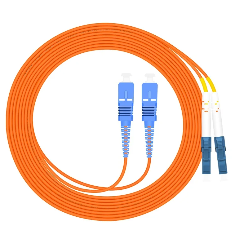 10PCS 3m SC-LC FC-LC LC-LC Duplex MultiMode Fiber Optic Jumper Fiber optical cable Fiber Optic Patch Cord Fiber Optic Jumper