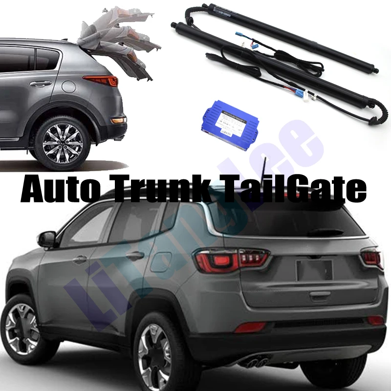 Car Power Trunk Lift For Jeep Compass MP 552 2016~2021 Electric Hatch Tailgate Tail Gate Strut Auto Rear Door Actuator