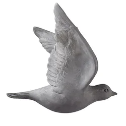 Boowan Nicole Various Shapes Peace Dove Silicone Mold for Cement Handmade Birds Concrete Crafts Garden Home Decoration