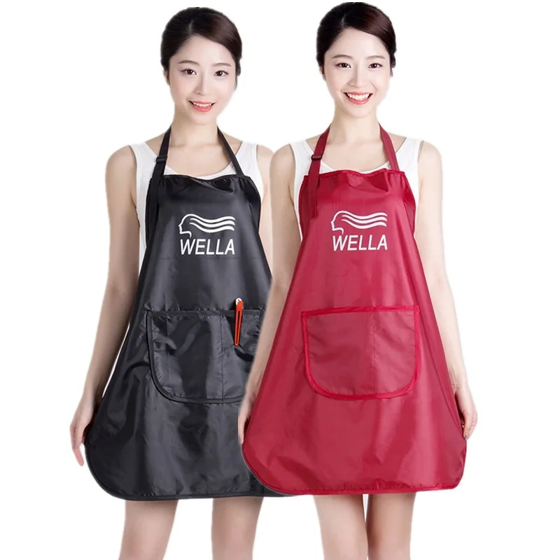 

Salon Professional Hairdressing Apron Hairdresser Manicurist Work Clothes Haircut Waterproof Apron Barber Assistant Overalls