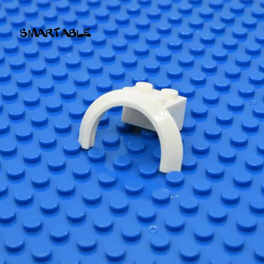 Smartable Voertuig Wielboog Spatbord 2x4x1 Bouwstenen MOC Onderdelen Baksteen Speelgoed Voor Kinderen Compatibel 50745 30 stks/partij