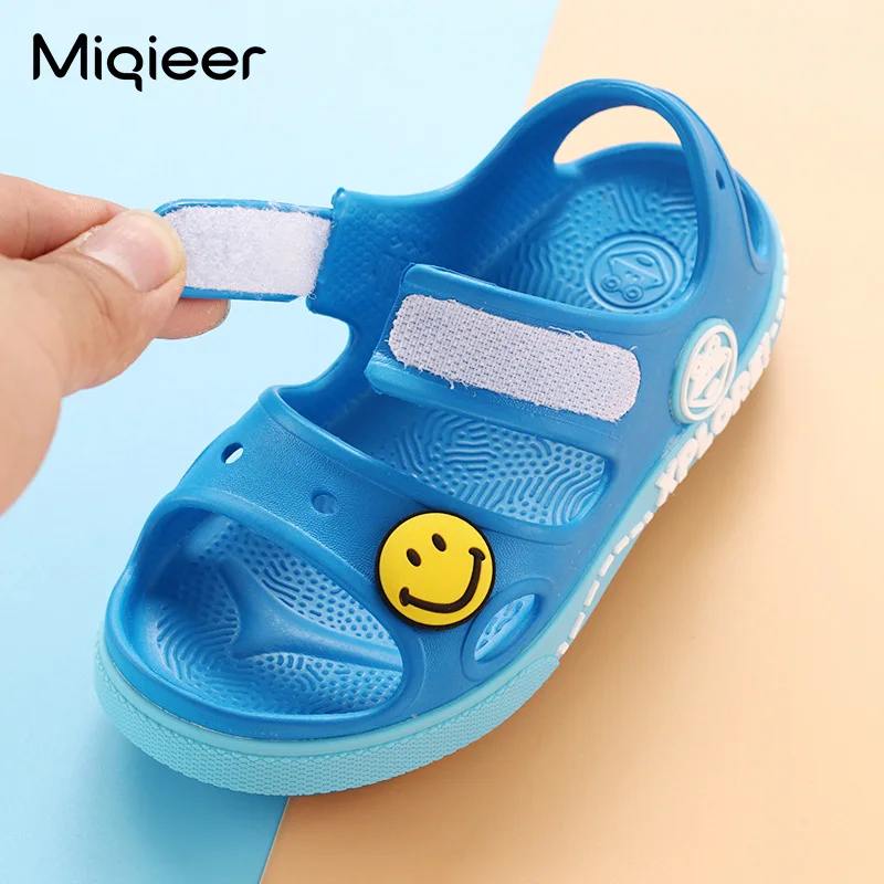 Kids Sandals Summer Children Shoes For Boys Girls Soft Breathable Non Slip Lightweight Open Toe Baby Toddler Beach Footwear