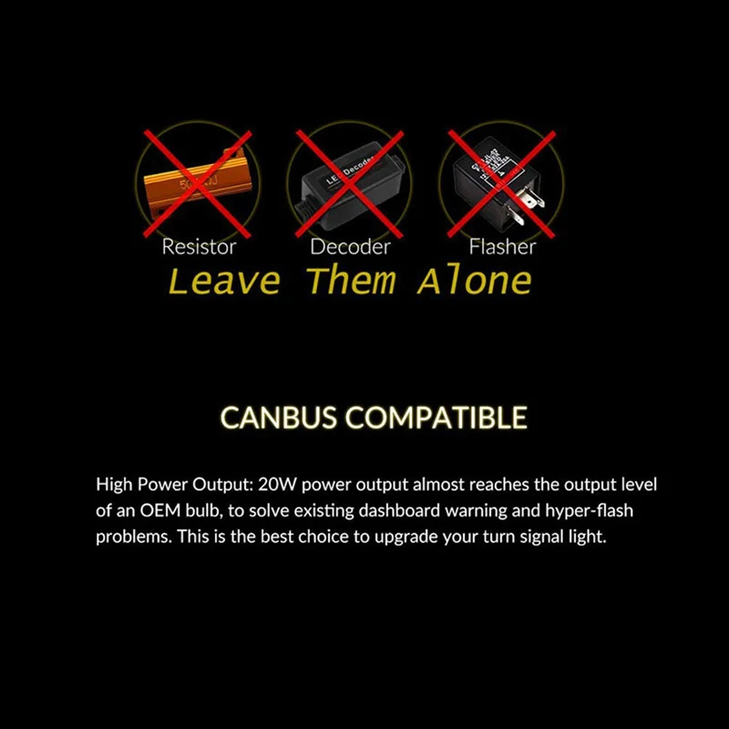iJDM 7443 LED CANbus No Hyper Flash 44-SMD Switchback Dual Color LED Turn Signal Light Bulbs For Ford F150 F250 F350 or Mustang