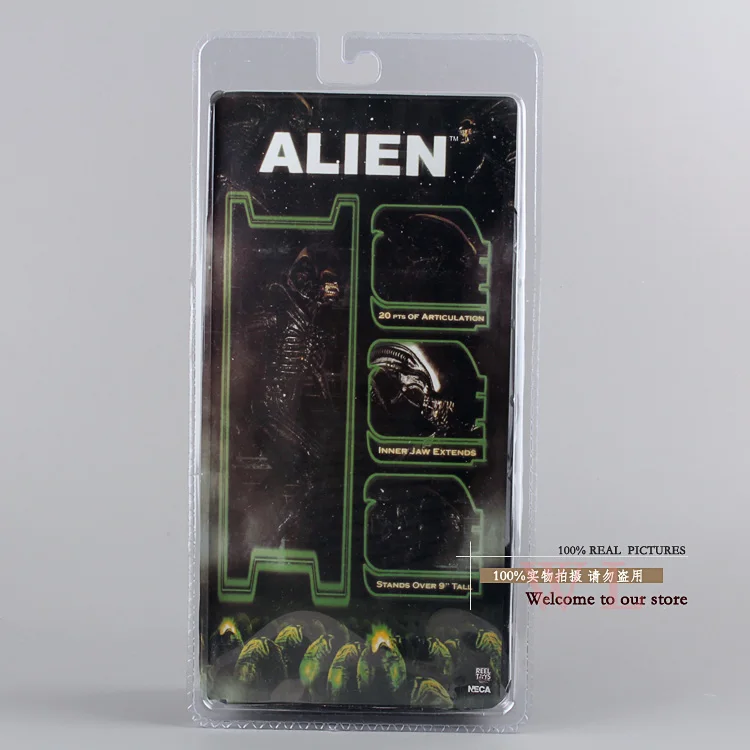 NECA Classic 1979 Alien ПВХ экшн-фигурка коллекционная игрушка 7 дюймов 18 см