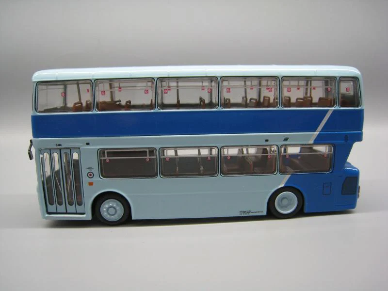 rare  Special Offer  1/76  London Bus 531 Blue  Double deck bus model  Alloy Collection Model