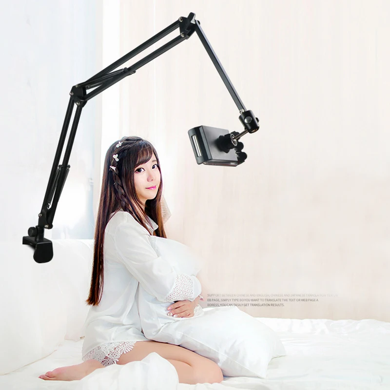 Desktop Mount Holder Stands for Tablets Mobile Phones Foldable Tripod for Video Live Streaming Bloggers