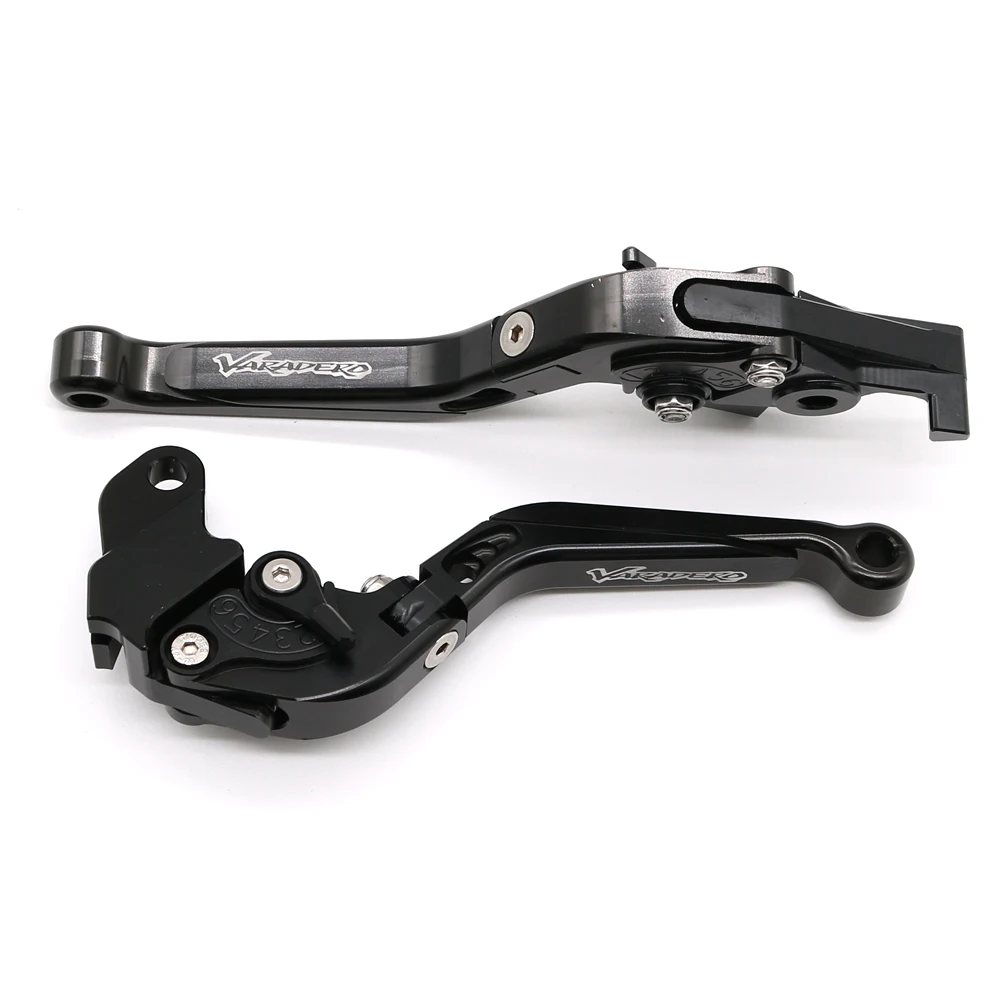 

Motorcycle CNC Aluminum Clutch Lever Brake Levers For HONDA XL 1000 V Varadero 1999-2013 Adjustable Foldable Extendable