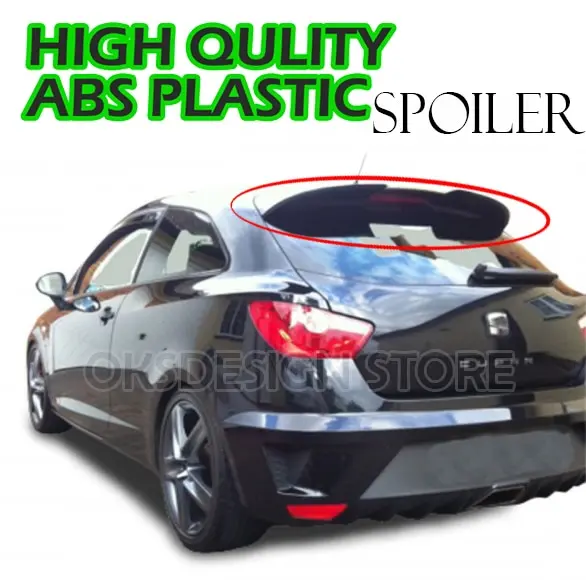 FOR Seat Ibiza (2008-2017) 2 Door Cupra Model Spoiler ( ABS Plastic )