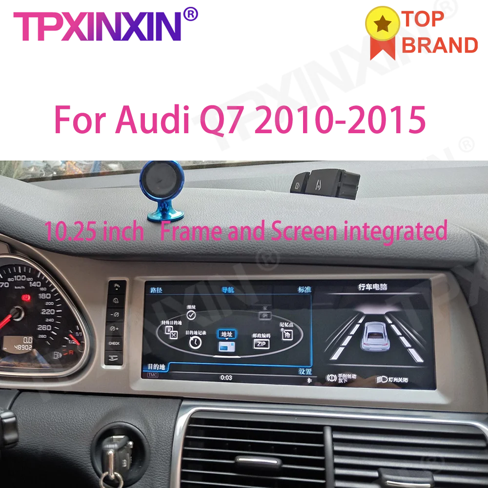 

Автомобильный DVD-плеер на Android 10, 8G для Audi Q7 2010-2015, GPS-навигация, автомобильный стерео Мультимедийный Плеер, головное устройство, радио, беспроводной Carplay