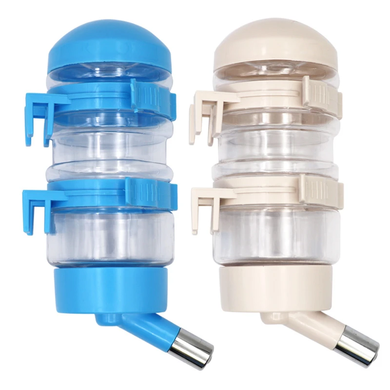 1PC 400ml Haustier Kaninchen Hamster Hängen Wasser Flasche Automatische Kaninchen Wasser Dispenser Tragbare Kaninchen Meerschweinchen Trinkbrunnen – Detail 7