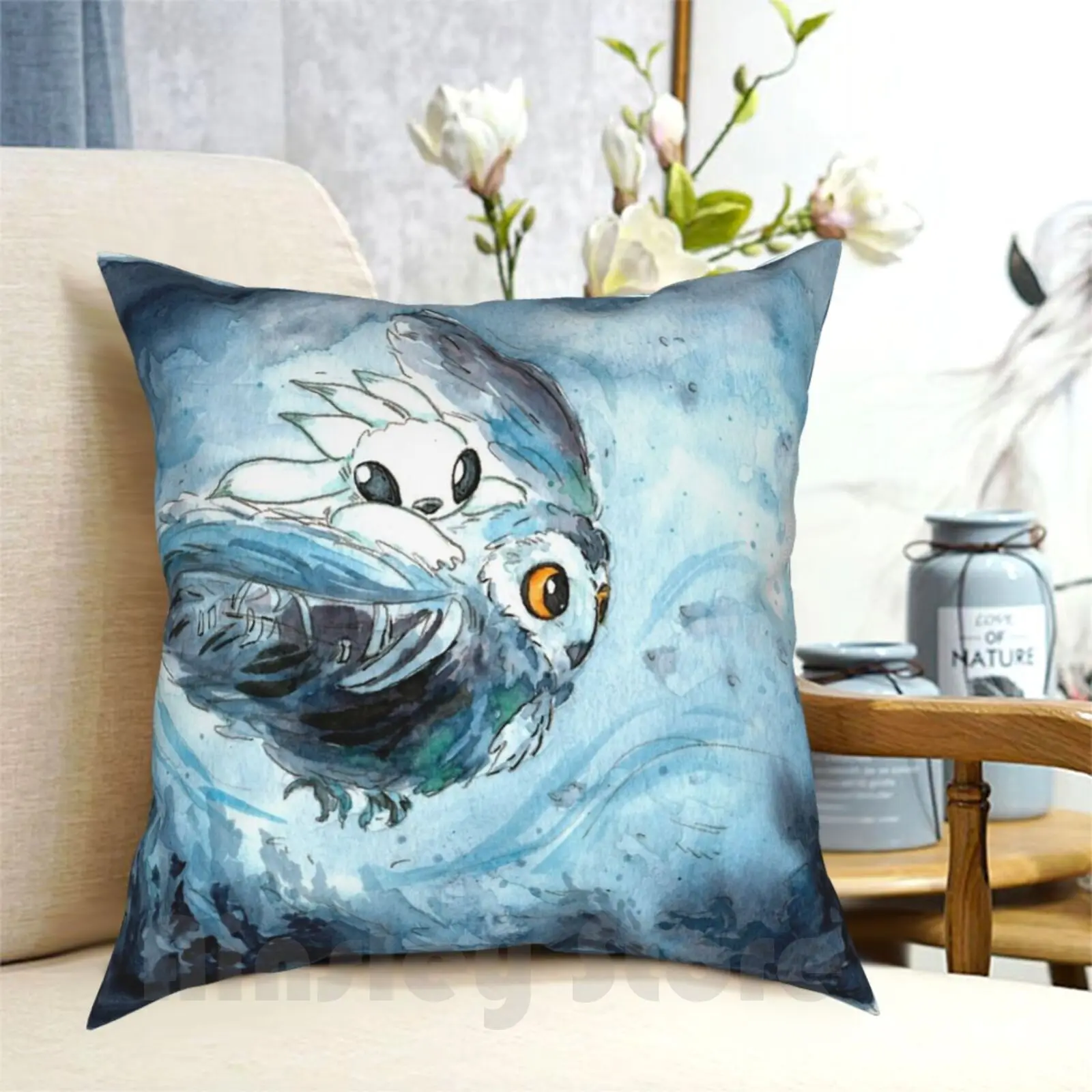 First Flight Pillow Case Printed Home Soft DIY Pillow cover Ori Ori And The Will Of The Wisps Ori And The Blind Forest