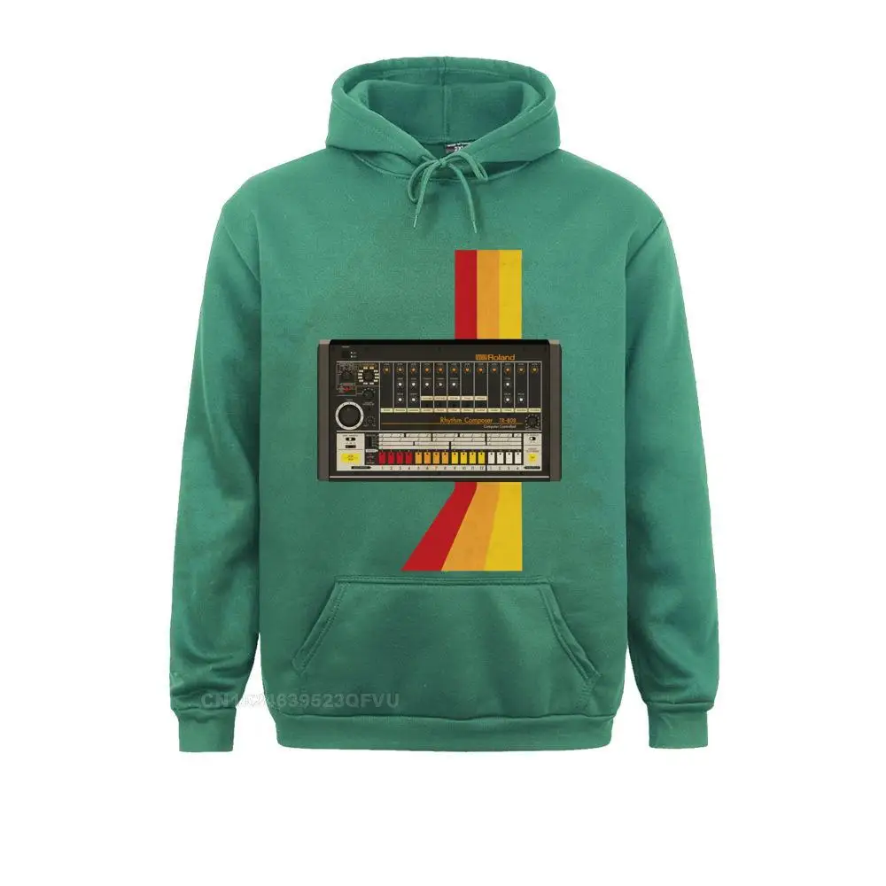 Tr-808 Korg Volca Hoodie Men Synthesizer Music Synth Electro Modular Techno Percent Cotton Crew Neck Kawaii Clothes