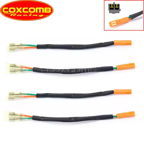 Motorcycle Turn Signal Marker Wire Adapter Plug Connector Lead for Honda CBF1000 CB1300S CB400SS CBR 125R CBR600RR CBR1000RR