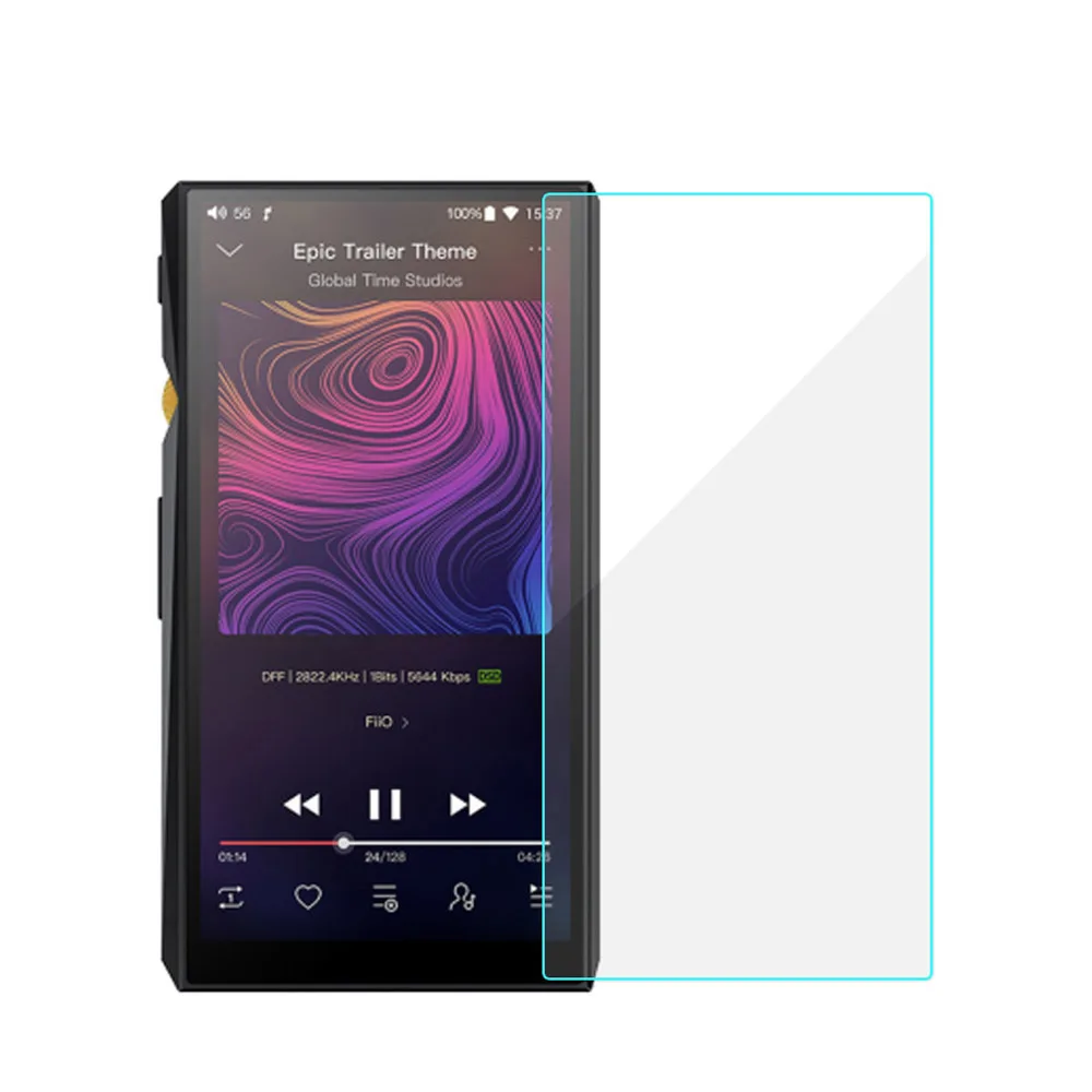 9H Premium Protective Tempered GLass for Fiio M11 / M11 Pro MP3 Scratch-Proof Screen Protector Front Film