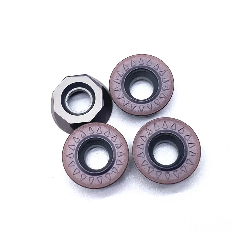 10 pz utensili di fresatura RPMT1204 MOE VP15TF inserti in metallo duro utensile da taglio RPMT 1204 MO E VP15TF utensile da tornio utensili CNC fresa
