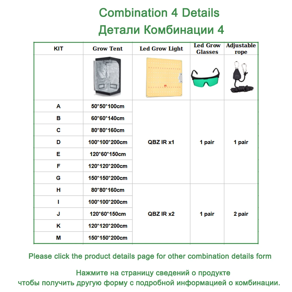 Samsung LM281b Full Spectrum Plant Light High PPFD Grow Tent Growbox Kit 4/5/6\