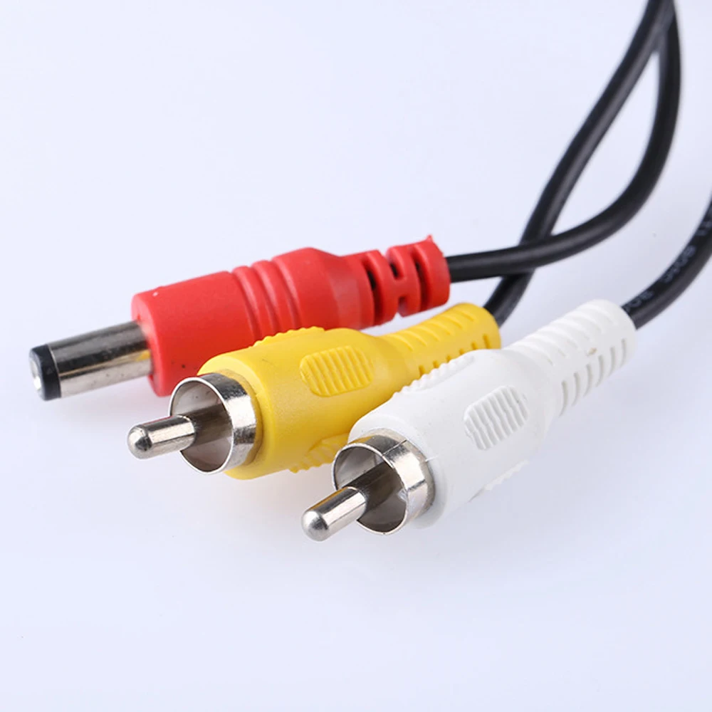5 متر/10 متر/20 متر 2RCA + تيار مستمر 3in1 موصل الأمن كاميرا تلفزيونات الدوائر المغلقة محوري فيديو الصوت RCA كابل الطاقة لنظام كاميرا المراقبة DVR
