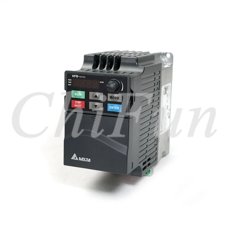 Original Delta inverter VFD007E43T With control panel Three-phase 380V 0.75KW built-in PLC controller