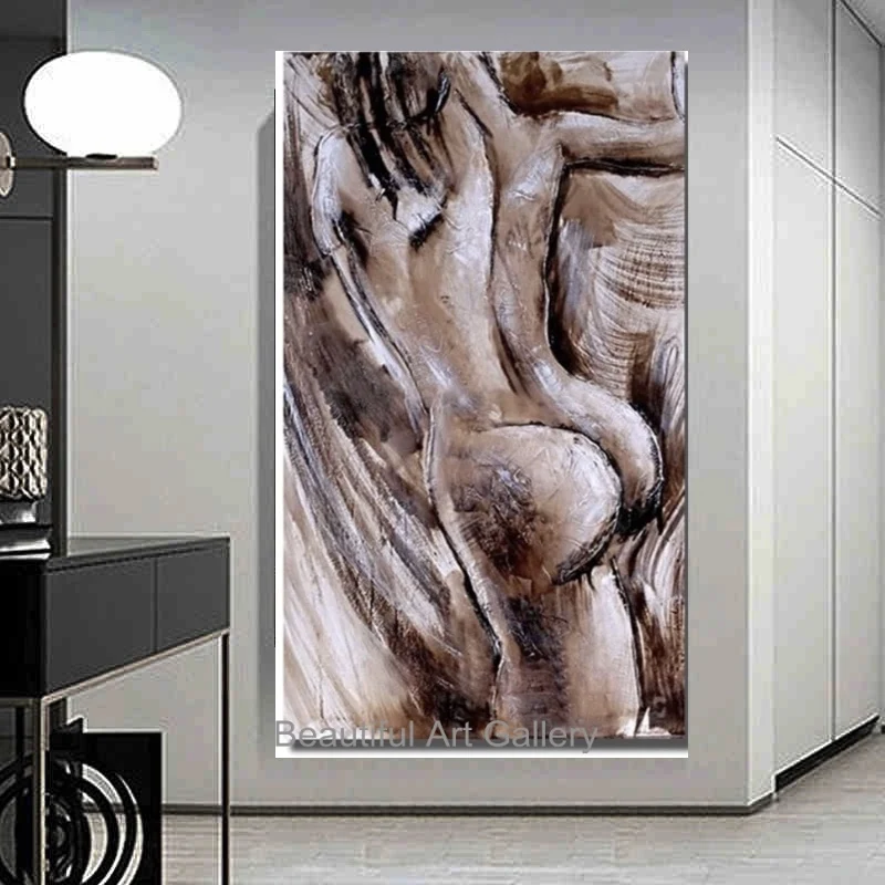 

High Quality Copy Woman Hand Painted Oil Painting on Canvas Modern Abstract Handmade Wall Art Picture Painting for Home Decor