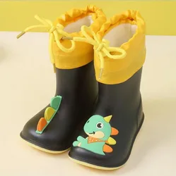 Newest Girl Rainboots Classic Waterproof Children's Shoes Kids Rain Boots Pvc Rubber Boots Kids Baby Water Shoes Boy Rain Boots