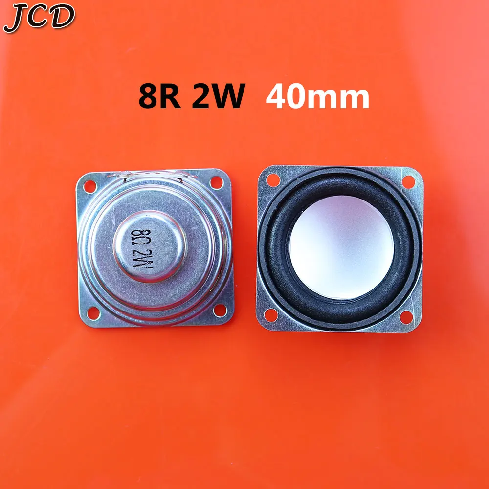 JCD 8 Ohm 2W 3W 5W 8R  40mm 50mm 57mm 66mm 77mm Diameter Loudspeaker Speaker Internal Magnetic Horn speaker