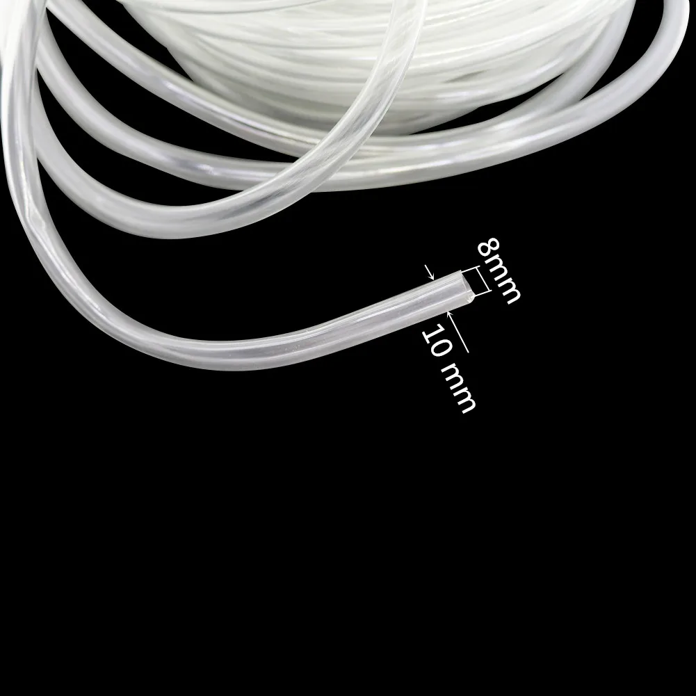 1m High quality Transparent 8/10mm PVC Hose Plastic Plumbing Hoses Aquarium Fish Tank Irrigation Air Pump Flexible Tube