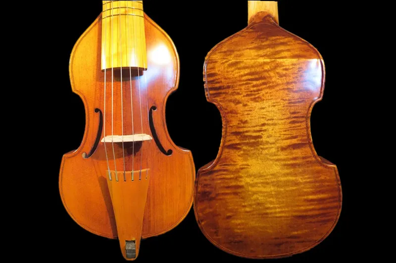 

Broque style SONG excellent Maestro 6 strings 13"(330mm) viola da gamba #11183