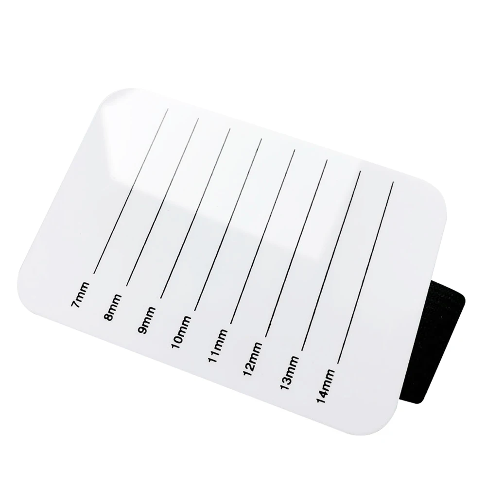 1pcs Acrylic Lashes Holder Pad Individual Eyelash Tablet Palette Eyelash Pad Lash Extension Glue Pallet Holder Card Makeup Tools