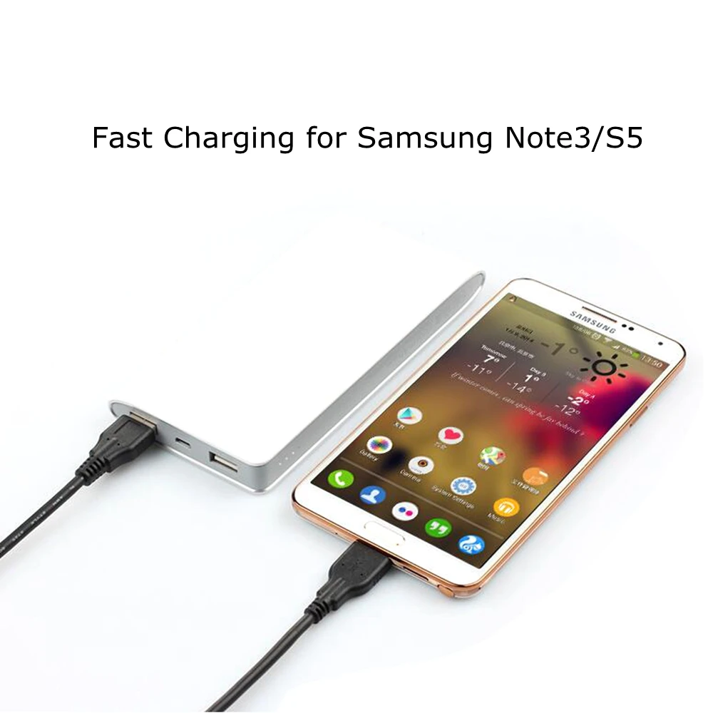 USB 3.0 A ذكر إلى مايكرو B كابل الحبل ل WD جوازي والعناصر القرص الصلب الخارجي ، توشيبا ، سامسونج غالاكسي S5 ، نوت 3