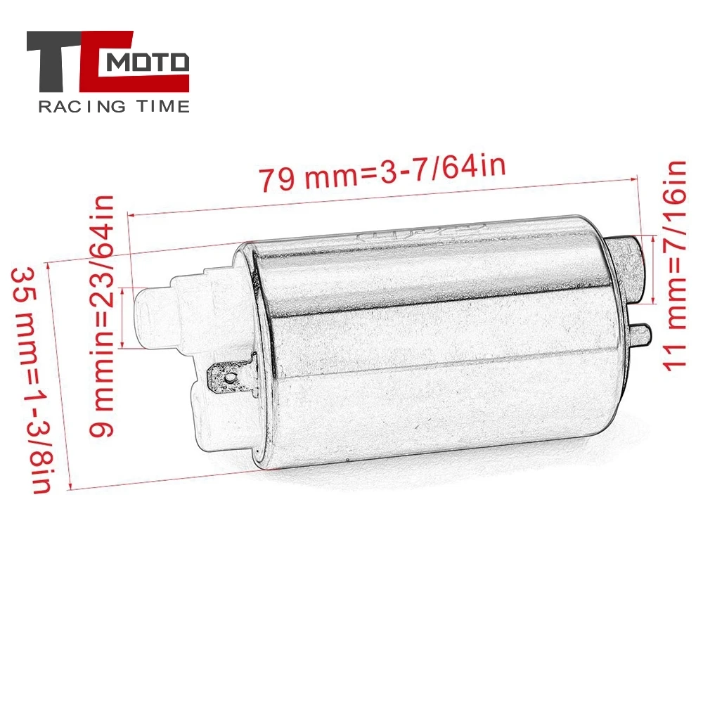 TCMOTO Motorcycle Fuel Pump For Suzuki GSF 650 GSF650 Bandit 650 650s GSF1250 Gsf 1250s Bandit 1250 1250S GSR400 GSR600 GSR750